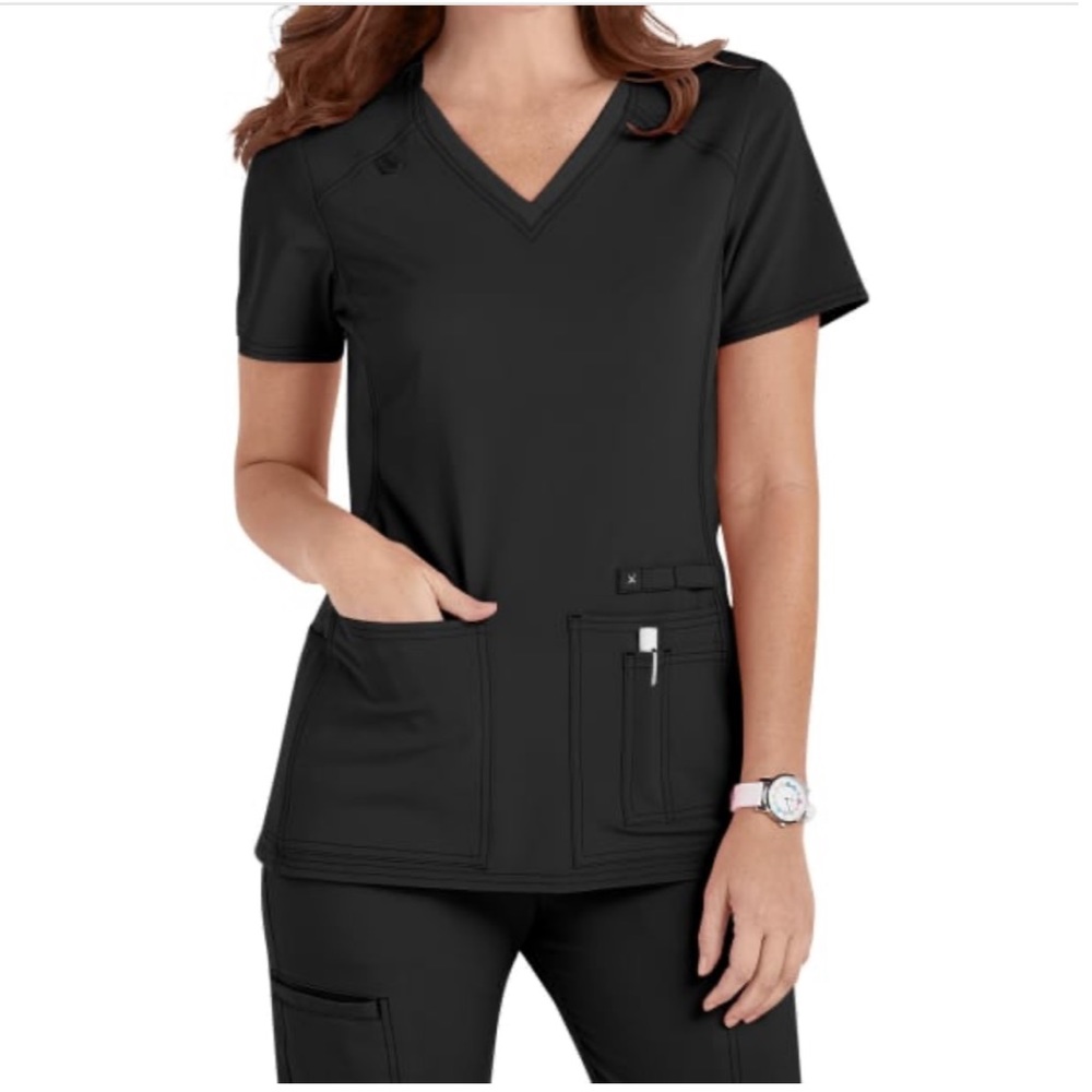 Cherokee iFlex Scrub Set - Black
